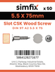 Simfix product label - 97A255075-T
