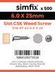 Simfix product label - 97A260025-T