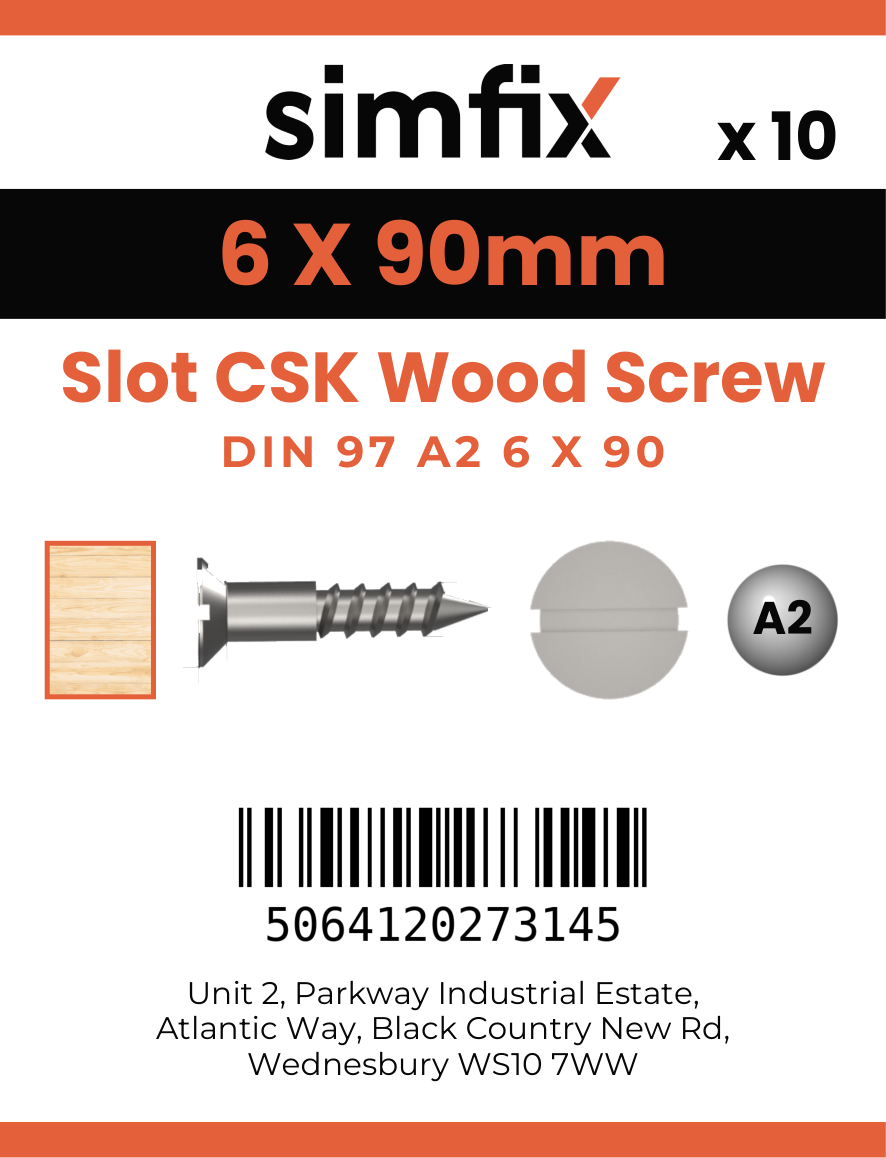 Simfix product label - 97A260090-D