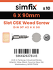 Simfix product label - 97A260090-D