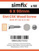 Simfix product label - 97A260090-T
