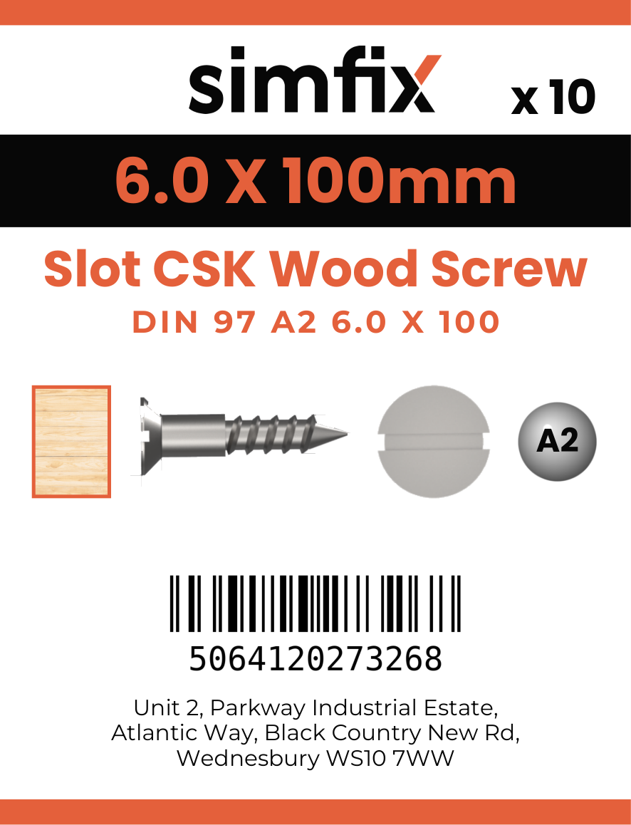 Simfix product label - 97A260100-D