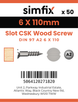 Simfix product label - 97A260110-D