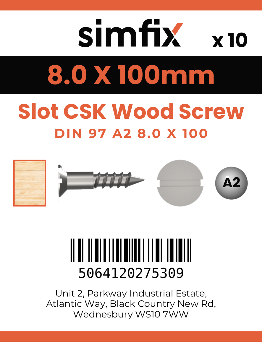 Simfix product label - 97A280100-D