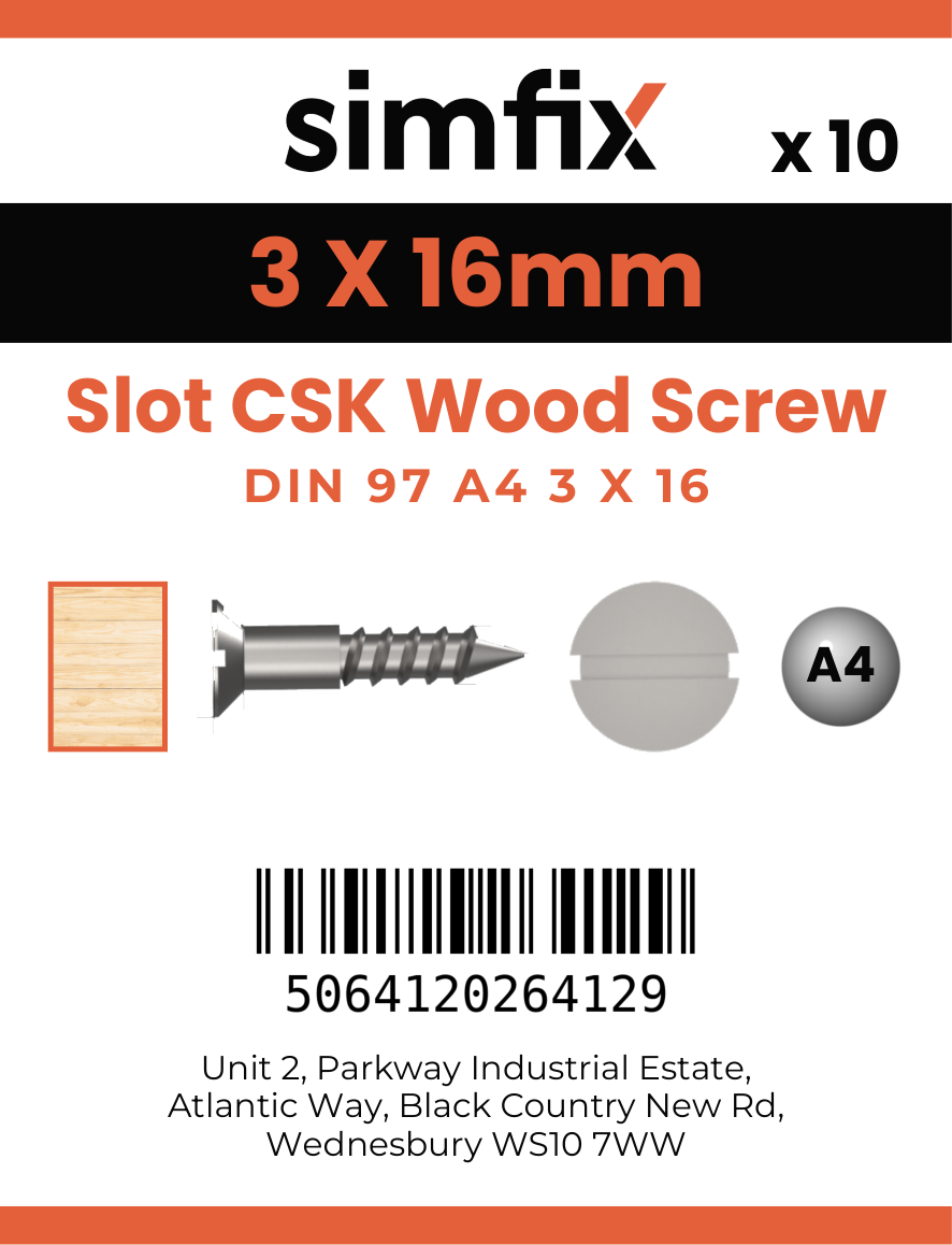 Simfix product label - 97A430016-D