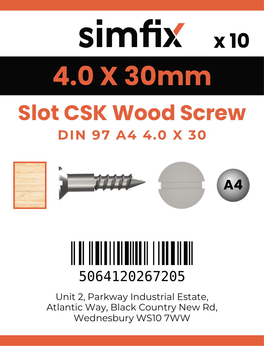 Simfix product label - 97A440030-D