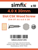 Simfix product label - 97A440030-D
