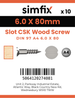 Simfix product label - 97A460080-D
