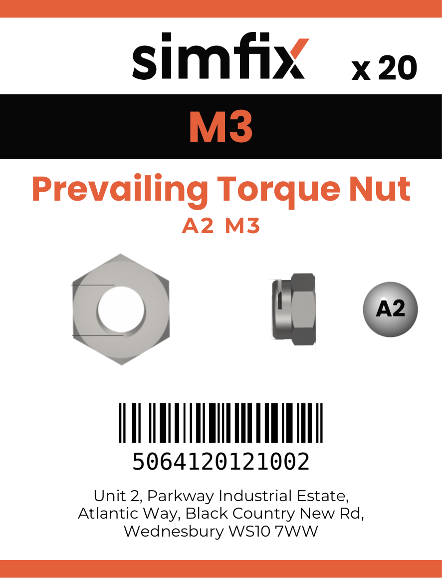 Simfix product label - 980A203ART-D