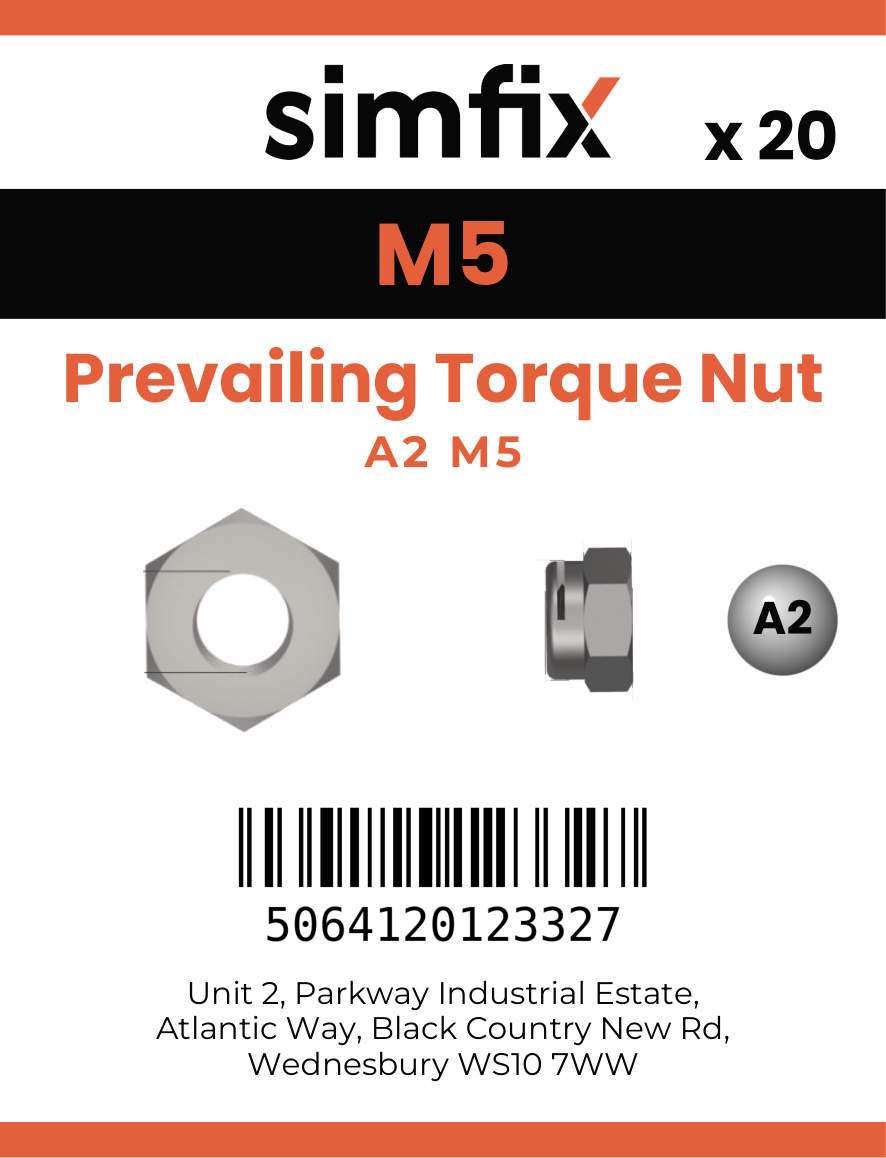Simfix product label - 980A205ART-D