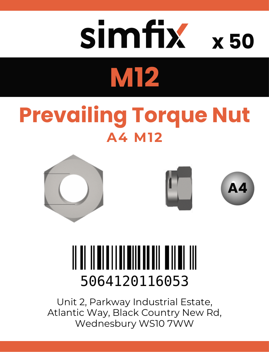 Simfix product label - 980A412ART-T