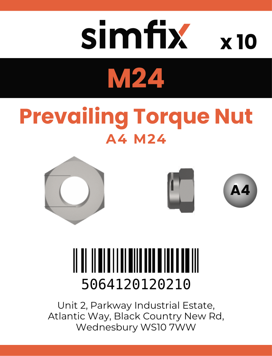 Simfix product label - 980A424ART-T
