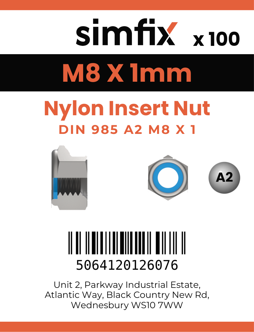 Simfix product label - 985A20810-T