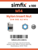 Simfix product label - 985A214-T
