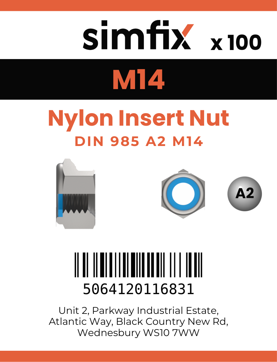 Simfix product label - 985A214-T