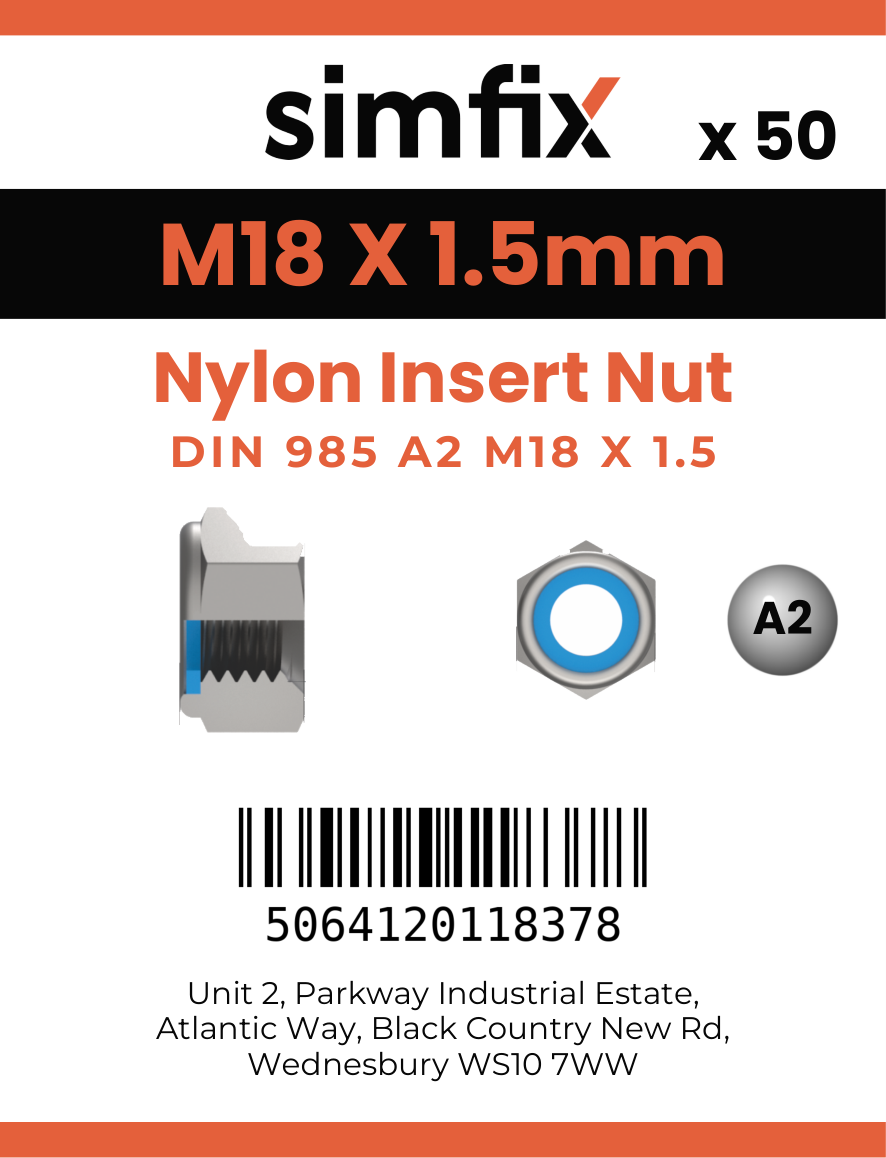 Simfix product label - 985A218150-T