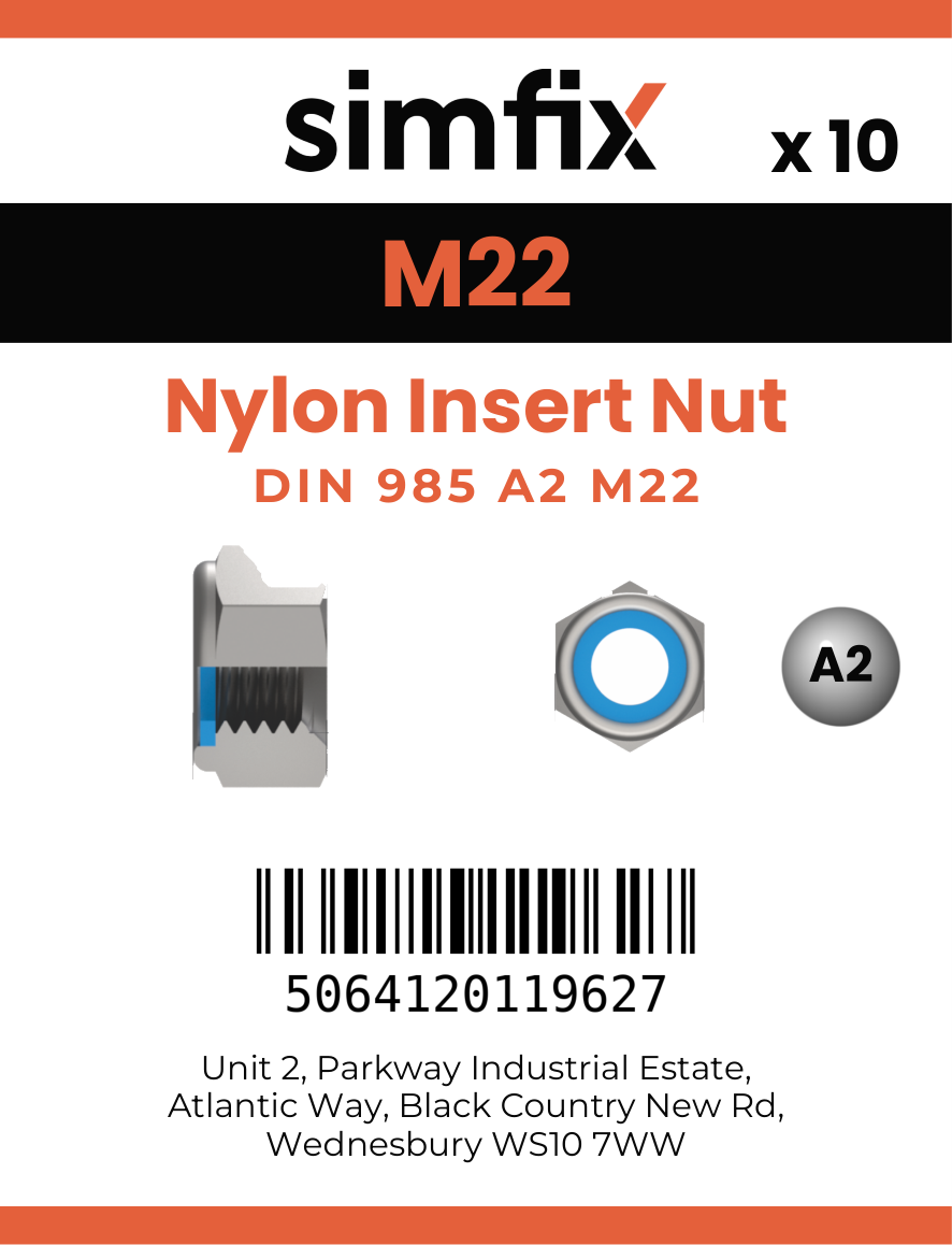 Simfix product label - 985A222-D