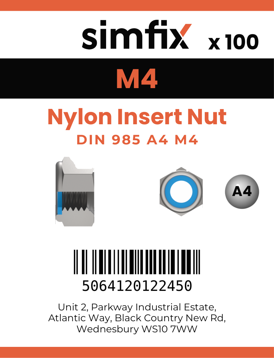 Simfix product label - 985A40480-T
