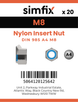 Simfix product label - 985A40880-D