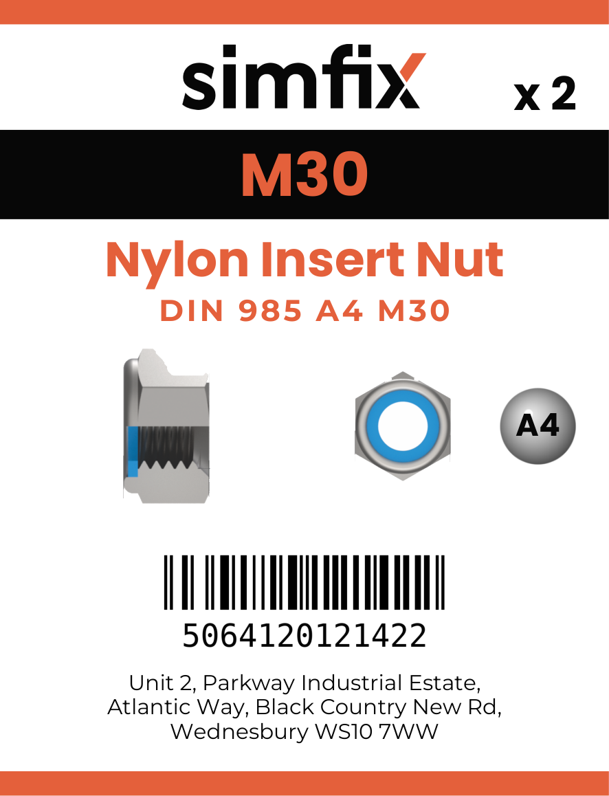Simfix product label - 985A43080-D