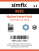 Simfix product label - 985A436-D
