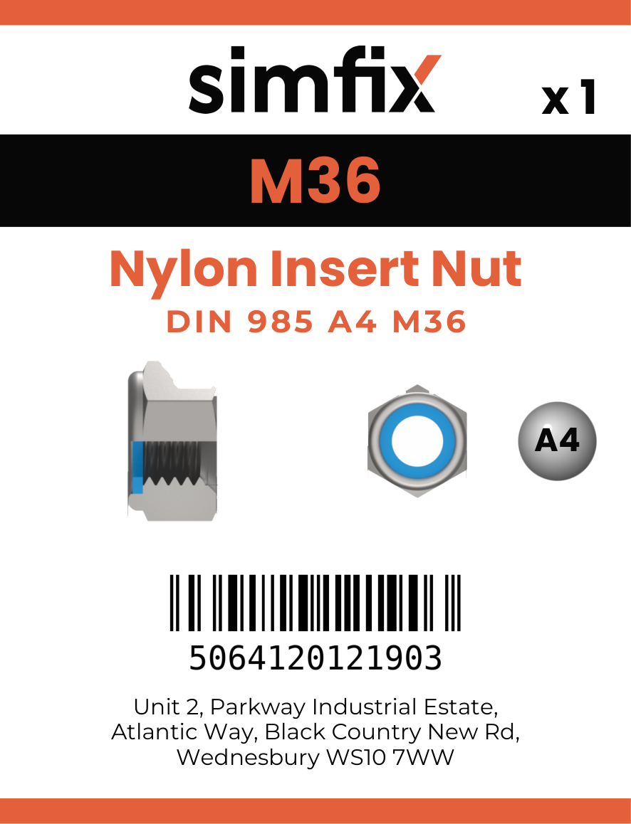 Simfix product label - 985A436-D