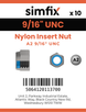 Simfix product label - 985UA2916-D