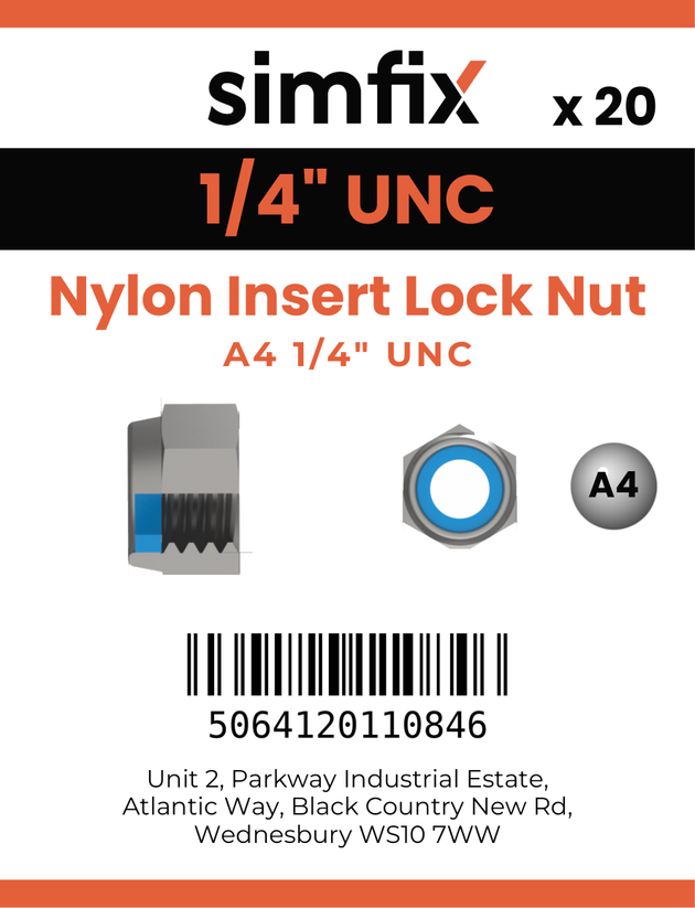 Simfix product label - 985UA414-D