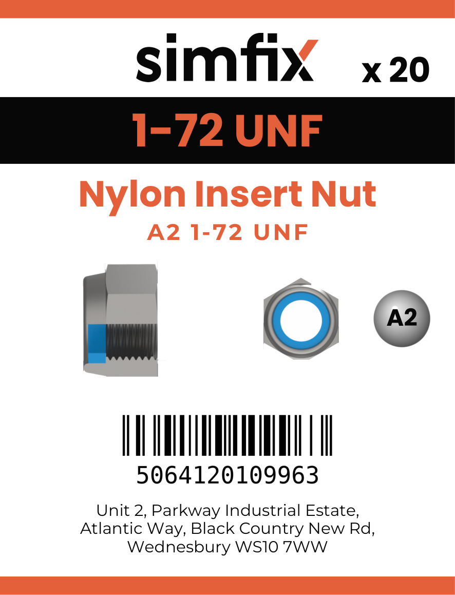 Simfix product label - 985UFA21-D