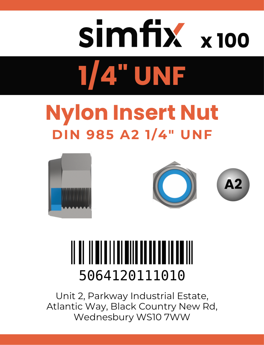 Simfix product label - 985UFA214-T