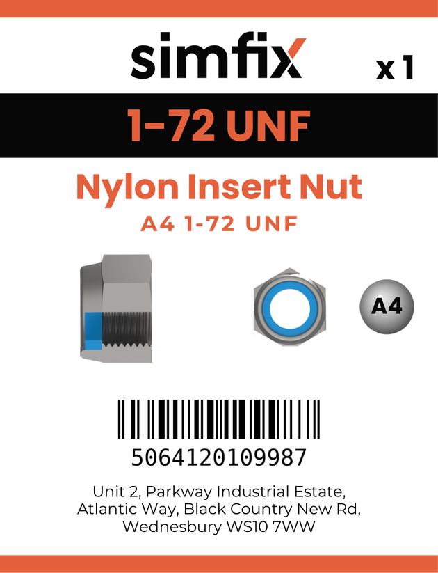 Simfix product label - 985UFA41-D