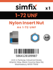 Simfix product label - 985UFA41-D