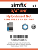 Simfix product label - 985UFA434-D