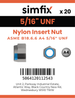 Simfix product label - 985UFA4516-D