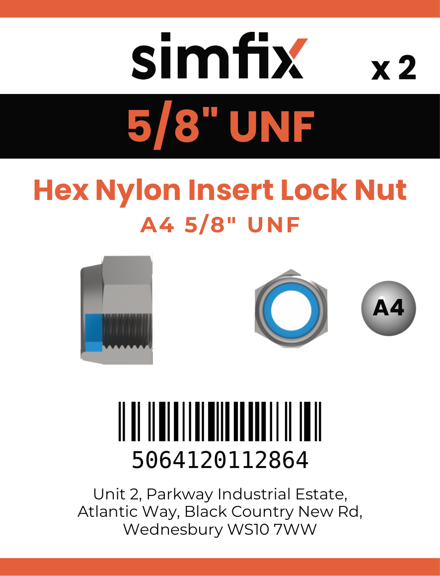 Simfix product label - 985UFA458-D