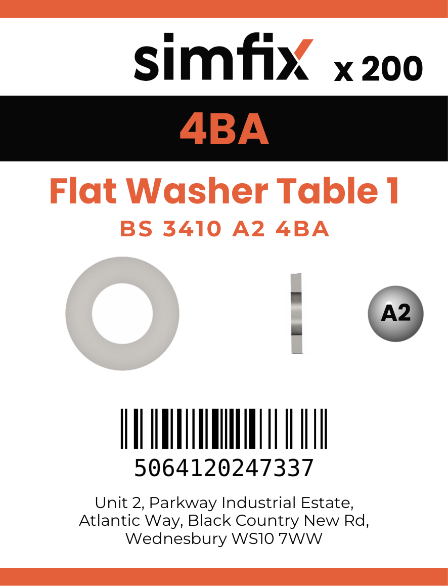 Simfix product label - BS3410A2T14BA-T