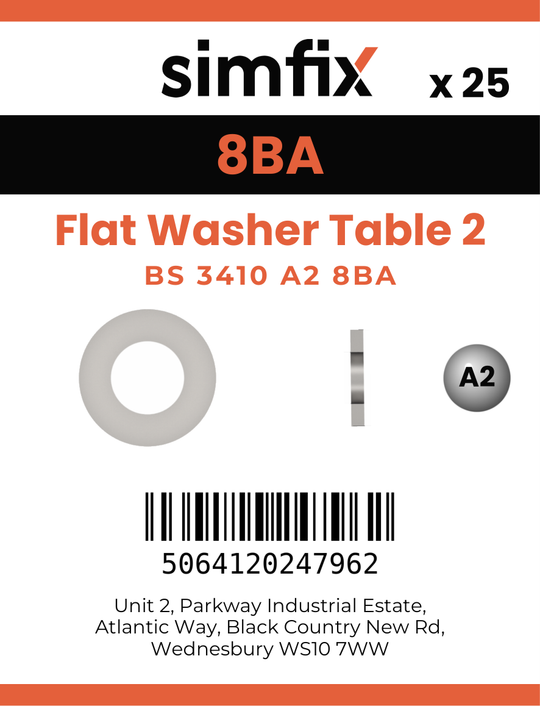 Simfix product label - BS3410A2T28BA-D