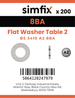 Simfix product label - BS3410A2T28BA-T