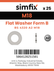 Simfix product label - BS4320A218-D