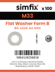 Simfix product label - BS4320A233-T