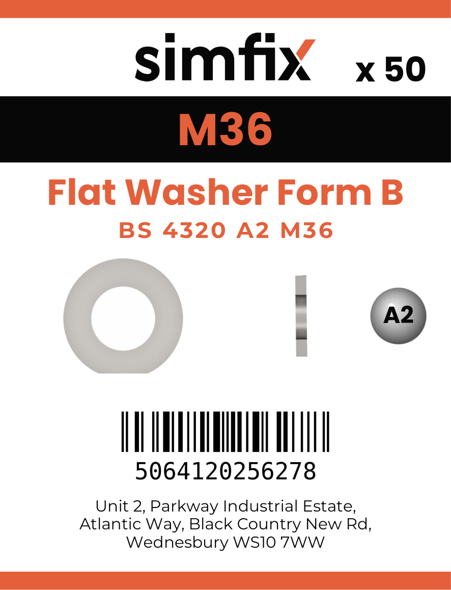 Simfix product label - BS4320A236-T