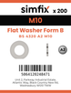 Simfix product label - BS4320BA2105-T