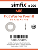 Simfix product label - BS4320BA418-T