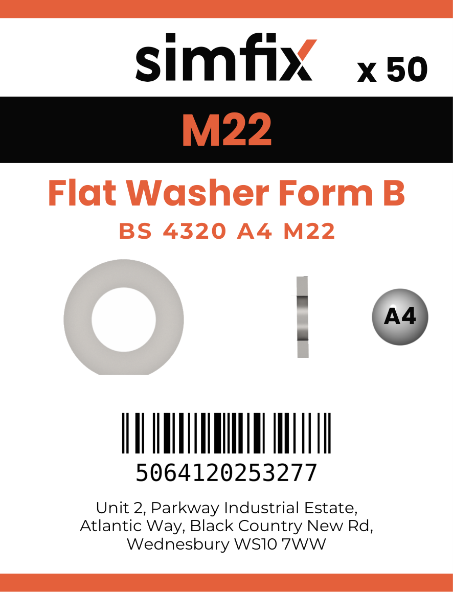 Simfix product label - BS4320BA422-T