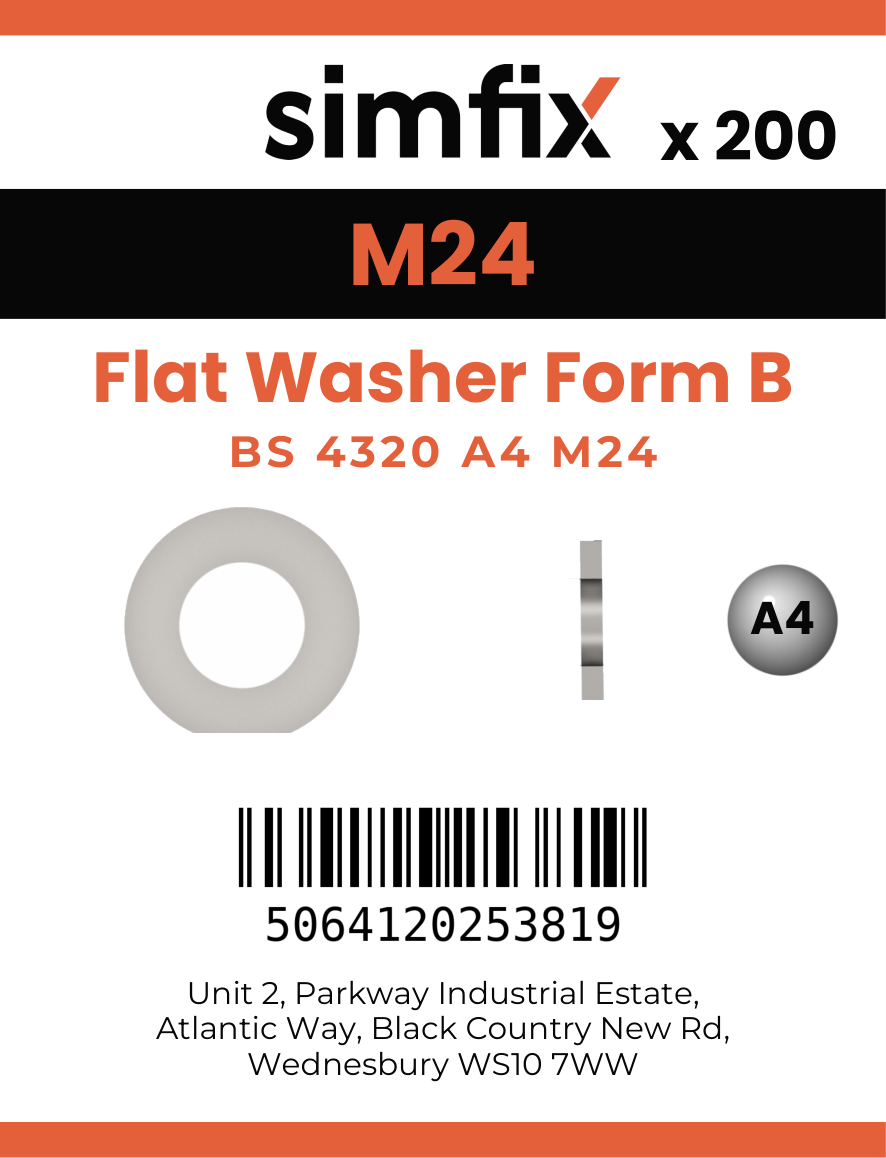Simfix product label - BS4320BA424-T