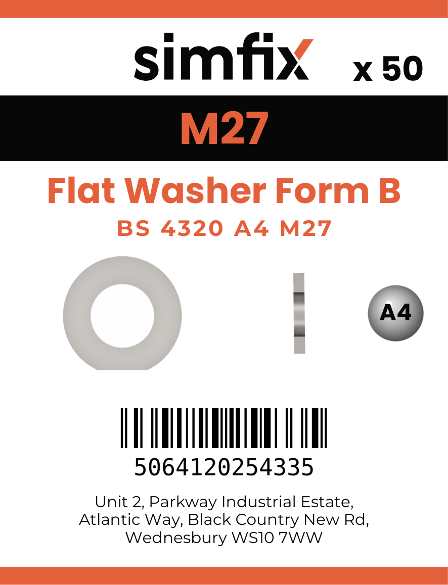 Simfix product label - BS4320BA427-T