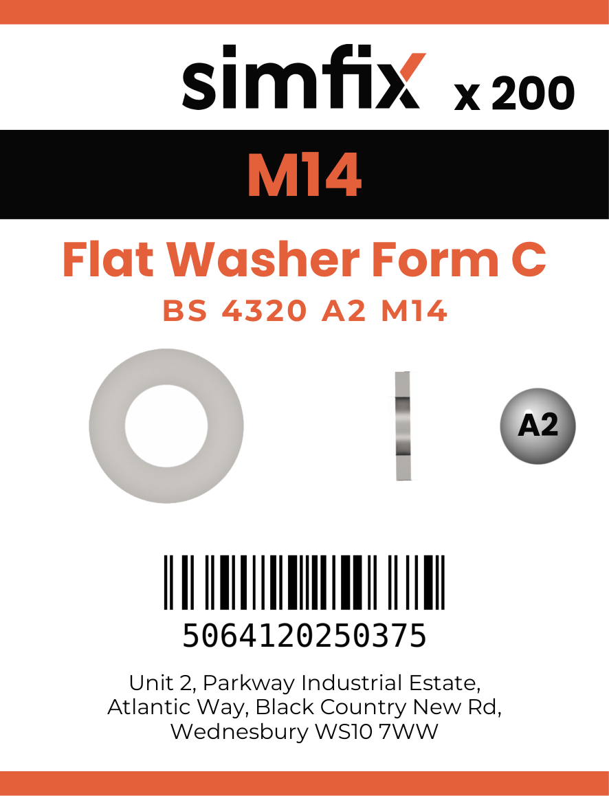 Simfix product label - BS4320CA214-T