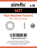 Simfix product label - BS4320CA227-D