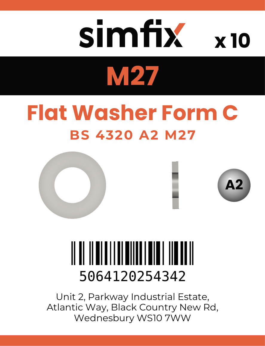 Simfix product label - BS4320CA227-D