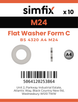 Simfix product label - BS4320CA424-D